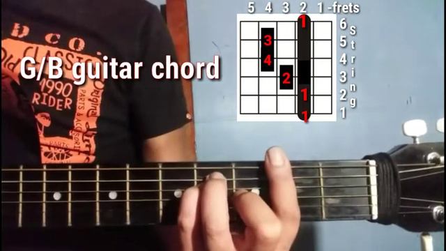 2 WAYS TO PLAY G/B guitar chords | How to play G/B guitar chords смотреть онлайн