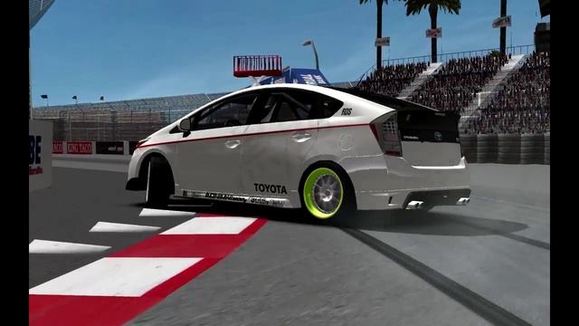 rFactor - SRG MOD - Prius Drift 10 Test 1 смотреть онлайн
