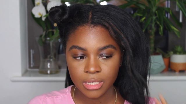 my hair turning green, straightening it again & pink eyeshadow #chitchatgrwm смотреть онлайн