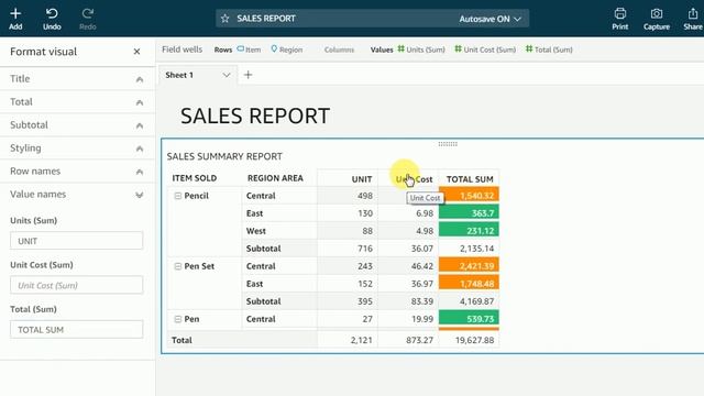 Quicksight Tutorials - Formatting смотреть онлайн