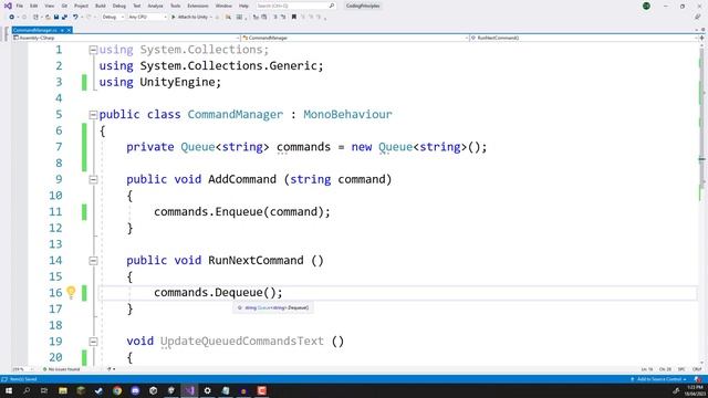 QUEUES in UNITY - Quick Tutorial смотреть онлайн