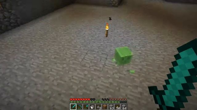 My slime"square" pet, Minecraft смотреть онлайн