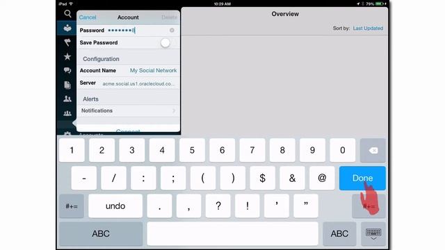 Configuring the Oracle Social Network iPad App смотреть онлайн