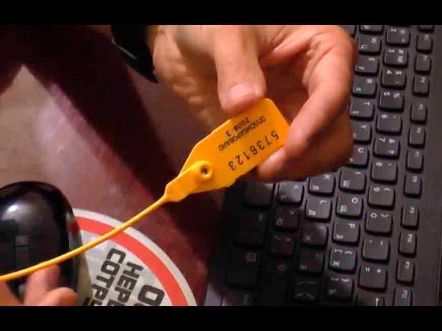 Как открыть пломбу не повредив её / opening the seal смотреть онлайн