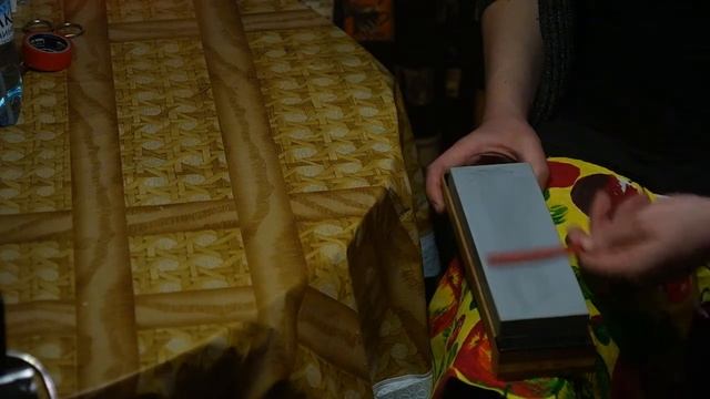 Заточка опасной бритвы. Правильный хват, заточка бритв с 