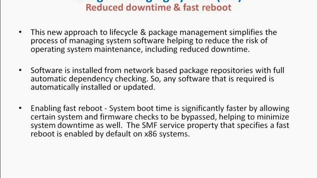 Oracle Solaris 11 Feature - Image Packaging System (IPS) смотреть онлайн
