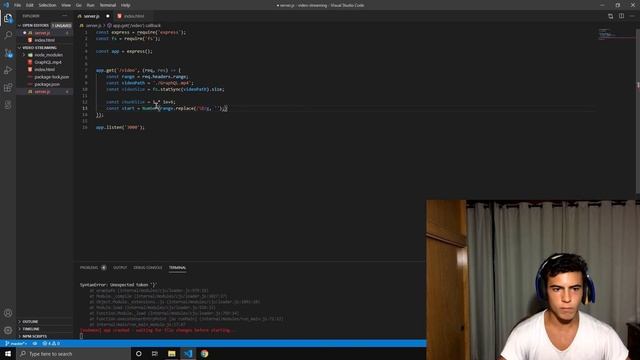 Creating a video streaming with Node.js смотреть онлайн