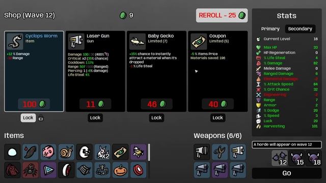 NEW Character, Arms Dealer! | Brotato: Early Access смотреть онлайн