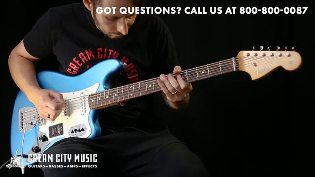 TONE CHECK: Fender Vintera II 60s Bass VI Guitar Demo | Cream City Music смотреть онлайн