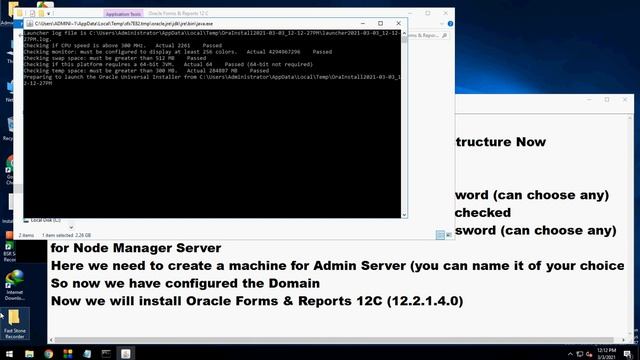 Oracle Forms & Reports 12C (12.2.1.4.0) Installation Guide (Part 2) смотреть онлайн