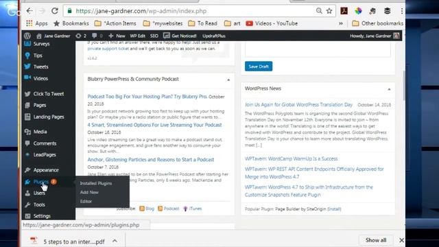 Wordpress Plugin How to Add into a Wordpress Website смотреть онлайн