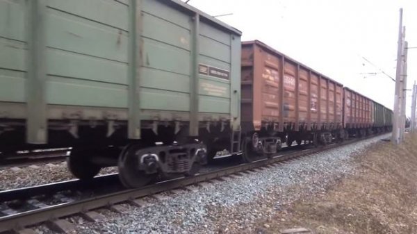 Электровоз ВЛ80С-432 с грузовым поездом