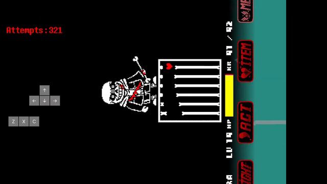 Undertale : Last Breath Phase 2 91/92 (1 Damage) смотреть онлайн