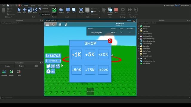 Roblox Studio Tutorial - SIMULATOR KIT - PART 4 смотреть онлайн