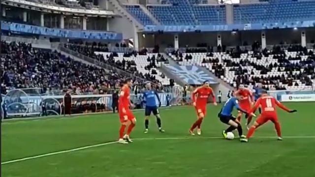 РОТОР - Енисей 2:1 момент с пенальти смотреть онлайн