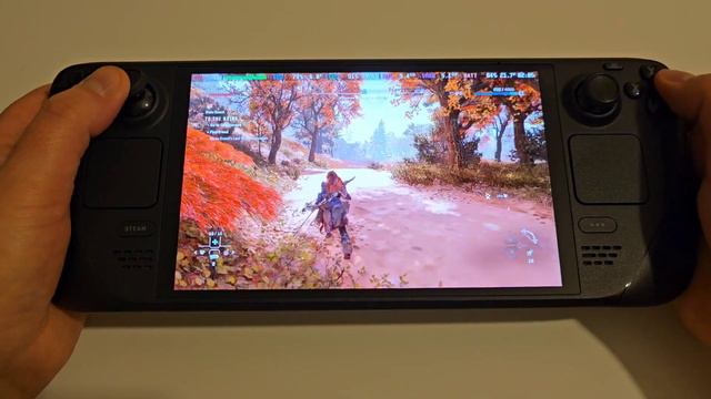 FSR3 Frame Generation Steam Deck Horizon Forbidden West