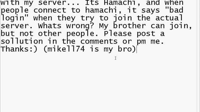 Minecraft Server "Bad Login" Problem. FIXED! смотреть онлайн