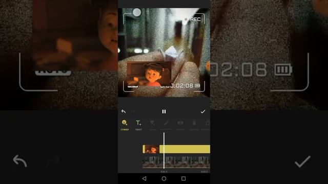 Очень просто. Как наложить картинку, гиф, анимированную картинку на видео, в приложении Inshot. смотреть онлайн