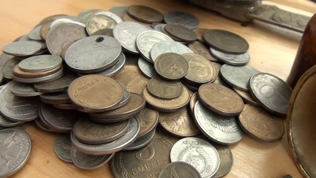 МЕТАЛЛОПЛАСТИКА МОНЕТЫ РАЗНЫХ ПЕРИОДОВ ХАБАР И ВСЯ ЭТА КУЧА ЗА 1000 РУБЛЕЙ смотреть онлайн