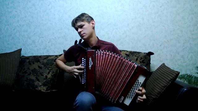 Илья Жалнин.Песня гр.Сектор газа "Ночь перед Рождеством" под гармонь смотреть онлайн