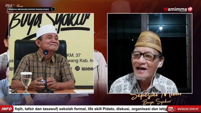 ?Live Ngaji Online Kajian Kitab Fi-Dhilalil Qur'an & Gelombang Cinta Bersama Buya Syakur 3/02/2022 смотреть онлайн