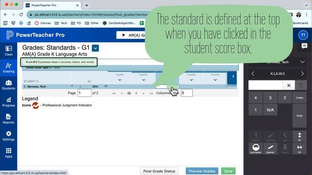 PowerTeacher Pro: Adding Standard Scores смотреть онлайн