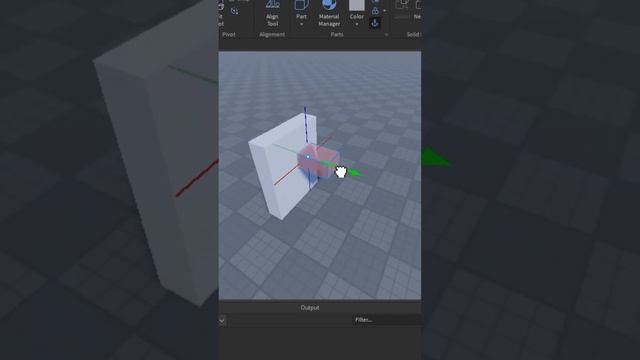 Solid Modeling за 50 секунд! #Shorts #robloxshorts смотреть онлайн