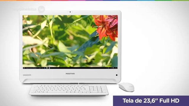 Computador All in One Positivo Union US7565 Intel Core i3 4GB 1TB LED 23,6 Windows 10 смотреть онлайн