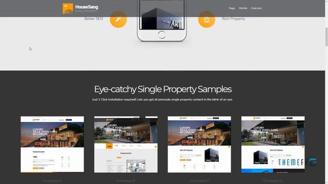 HouseSang Impressive Single Property WordPress Theme Codie Riku смотреть онлайн