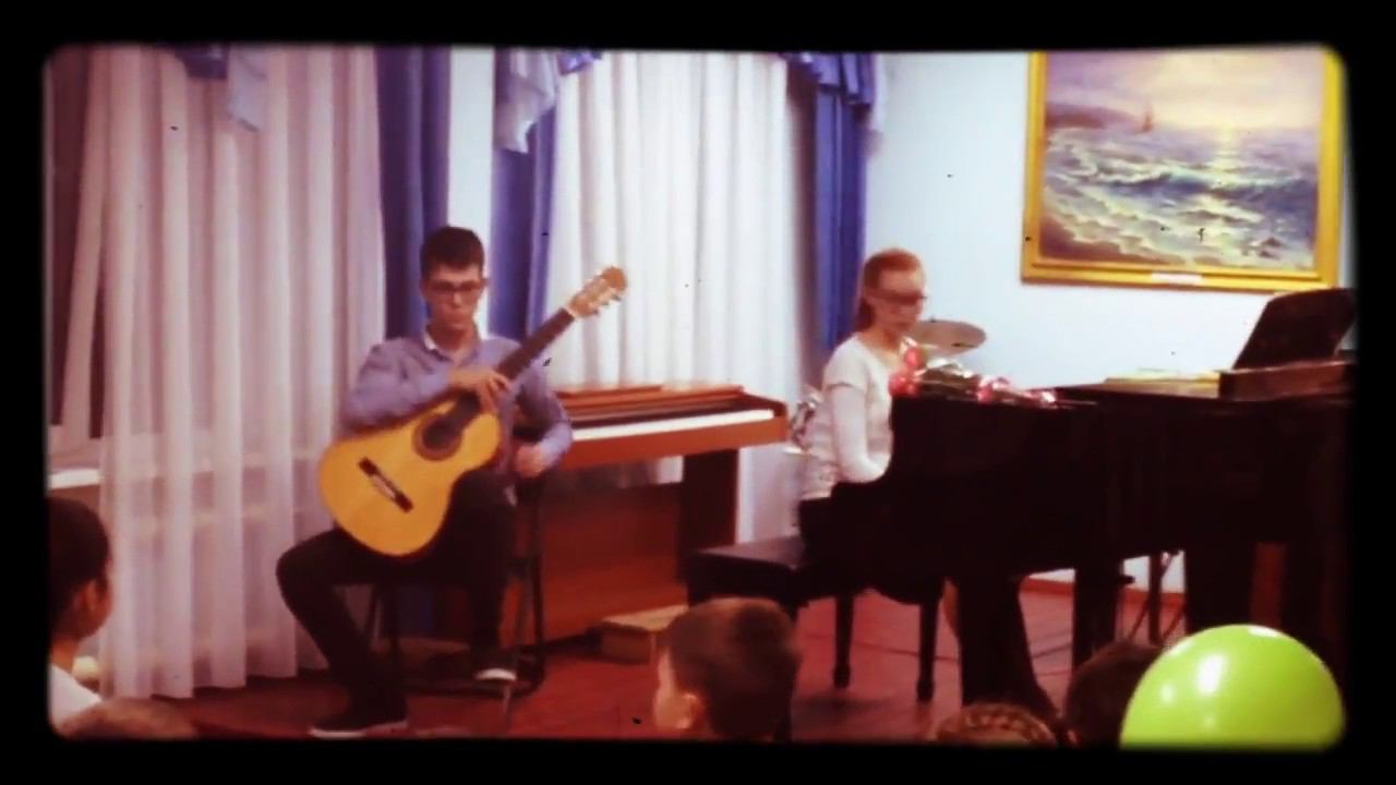 А.Иванов-Крамской Вальс для гитары и фортепиано смотреть онлайн