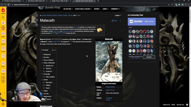 I rated the Elder Scrolls Gods & Daedric Princes смотреть онлайн