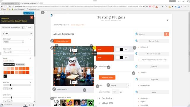 Premium Meme Generator / Maker Wordpress Plugin - How to install смотреть онлайн