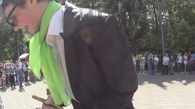 Уницикл. Фестиваль жонглирования в парке Кузьминки. 29.05.2016 смотреть онлайн