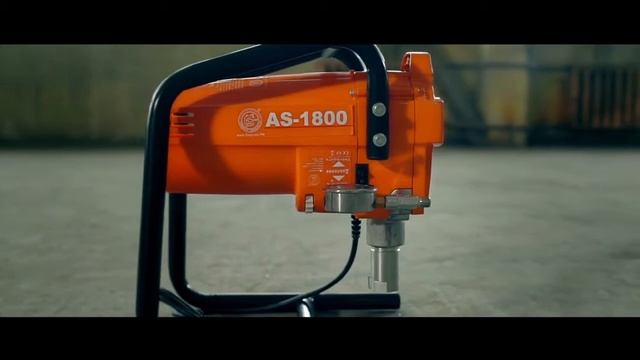 Безвоздушный окрасочный аппарат ASpro 1800 Анонс краскораспылителя смотреть онлайн