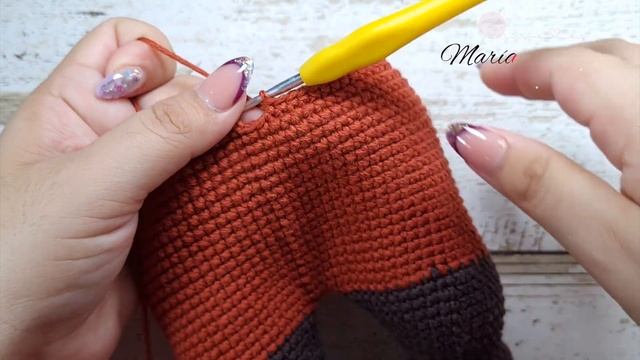 Panda Rojo - Turning Red / Tutorial A Crochet Fácil De Tejer - 1ra Parte Cuerpo