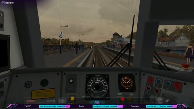 TS2020: Larbert to Edinburgh Waverley - Class 170 AP смотреть онлайн