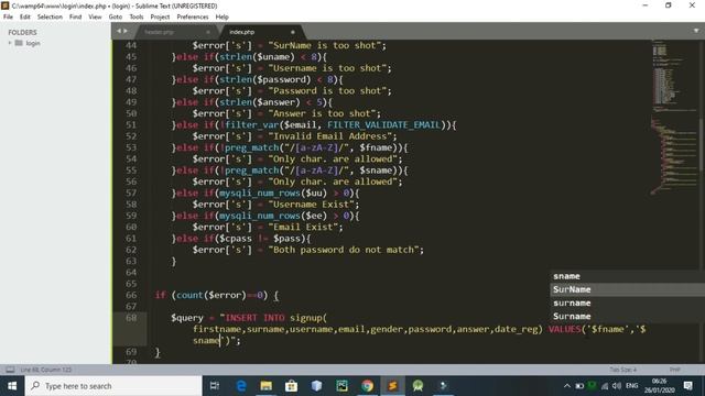 How To Create A Sign-Up And Login System In PHP For Beginners - PHP Tutorial смотреть онлайн