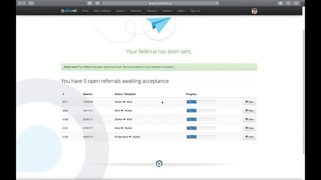 Video Tutorial How to make a referral with Refernet смотреть онлайн