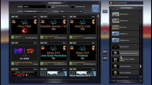 ETS2 1.47 BIG WORLD MAP COMBO Zoom crash issue FIXED! смотреть онлайн