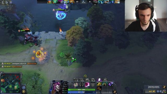 Фризы, ошибки, фид, плохой пик и WIN! Dazzle full-support | 7.22g DotA 2 смотреть онлайн