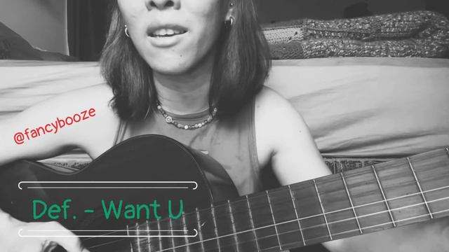 Def. - Want U (Acoustic Cover) смотреть онлайн