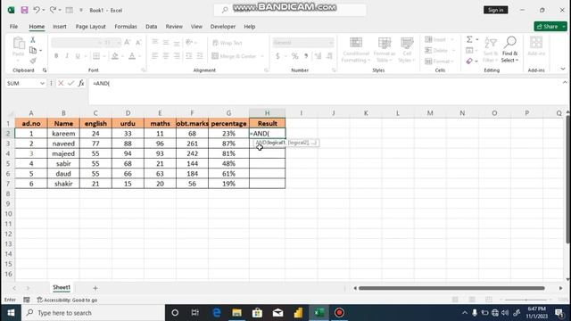 How to use IF, And, OR logical functions| step by step tutorial #excel #exceltricks #exceltutorial смотреть онлайн