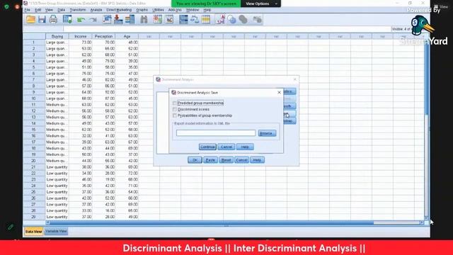 Discriminant Analysis || Inter Discriminant Analysis || смотреть онлайн