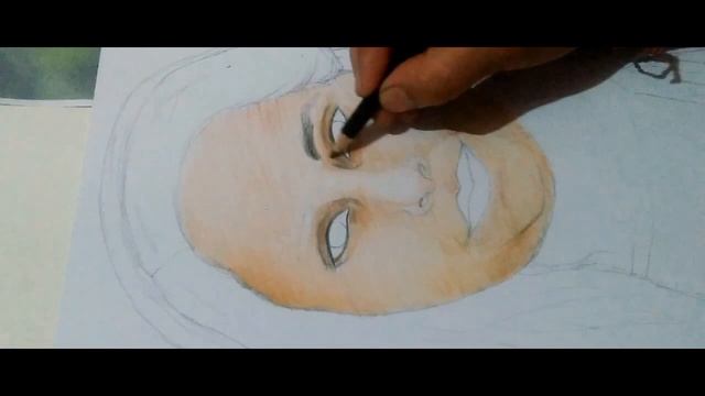 How to use pencil Colours in portet/My pic My Art смотреть онлайн