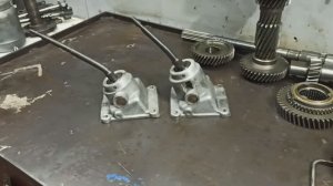 Различия между кулисой КПП Газель и Волга.