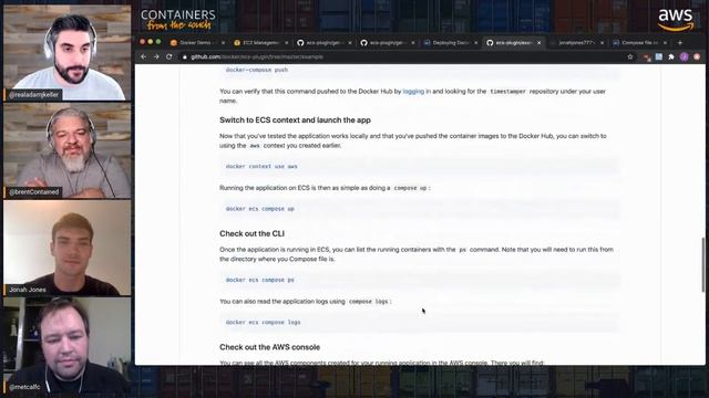 #ContainersFromTheCouch - Exploring the Docker/ECS Integration with Docker! смотреть онлайн
