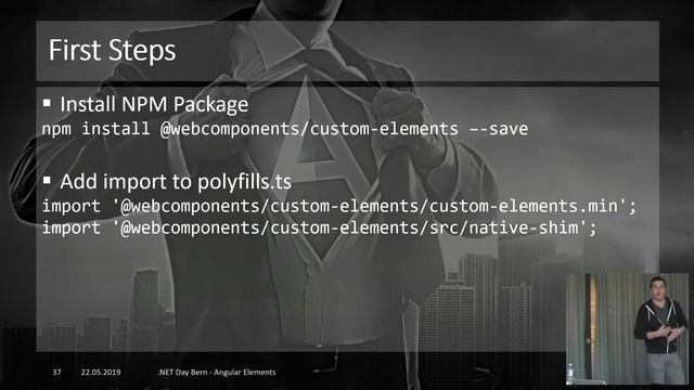 Angular Elements (inkl. Web Components) - Thomas Gassmann (in Schweizerdeutsch) смотреть онлайн