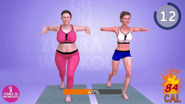 Lose 5 Kg of Weight in 7 Days with This Zumba Dance Workout | Melt Away Unwanted Fat Zumba Routine смотреть онлайн