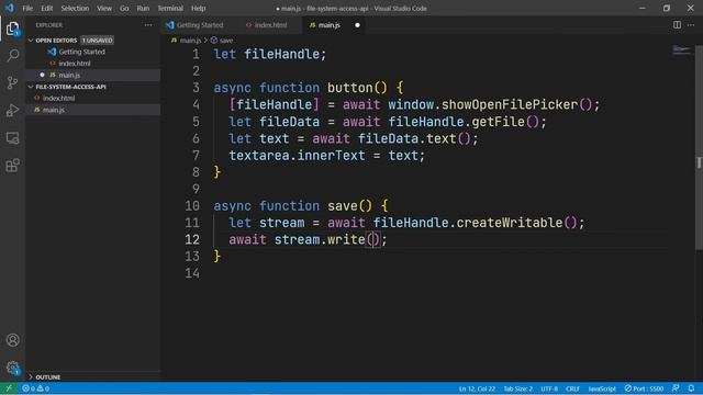 JavaScript File System Access API Tutorial - Read, Write and Save Files смотреть онлайн