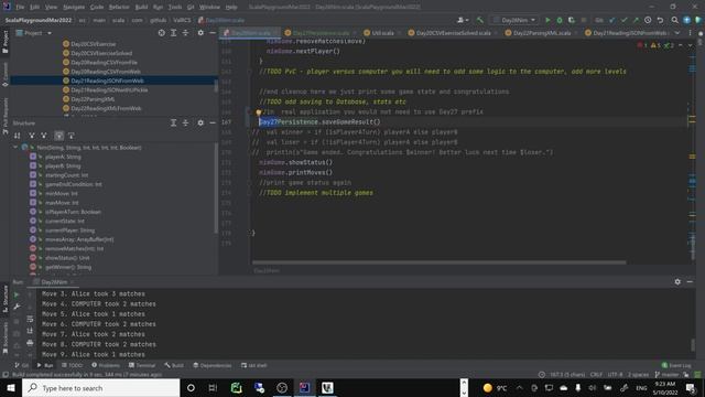 Scala Day 27 - Saving game score 2022 05 10 08 59 08 смотреть онлайн